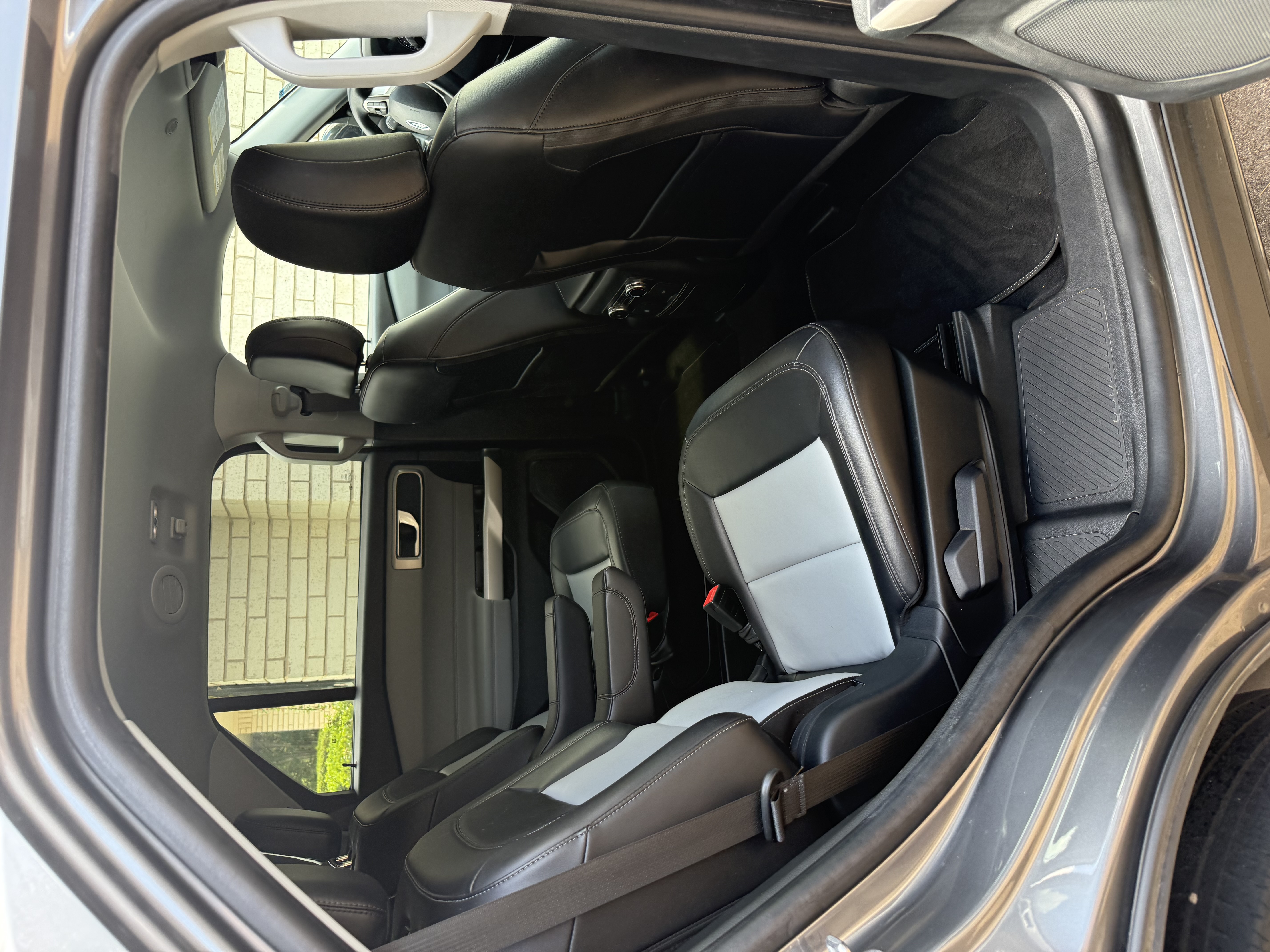 Ford Explorer — rear passenger after detail