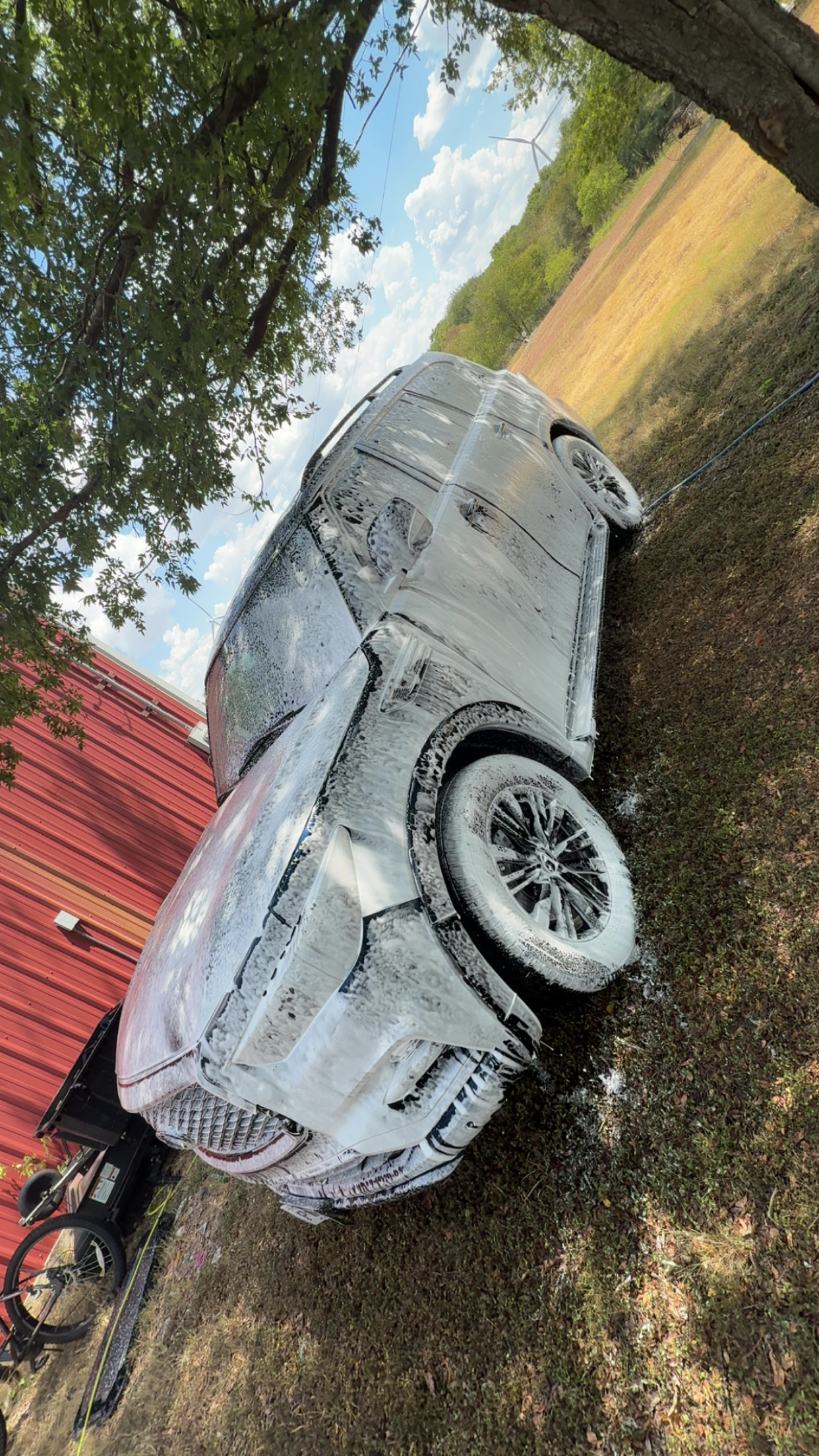 SUV foam wash — Black Ridge Detail Co.